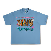 Pebble Blue its a good day to teach tiny humans Urban Heavy Tee - NancyCooperArtShop