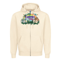 Sandshell Happy Easter Day rainbow Zipper Hoodie - HowdyJamesFarm