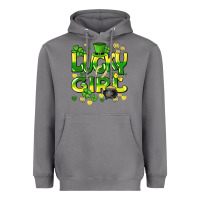 Storm lucky girl st. patricks day Heavyweight Hoodie - HowdyJamesFarm