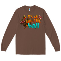 Chestnut It's All About The Ball Long Sleeve Tee - LillyAllenDesigns