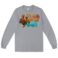 Heather Grey It's All About The Ball Long Sleeve Tee - LillyAllenDesigns