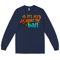 Navy It's All About The Ball Long Sleeve Tee - LillyAllenDesigns