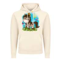 Vintage Artic little cute horse Vintage Hoodie - NancyCooperArtShop