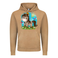 Vintage Camel little cute horse Vintage Hoodie - NancyCooperArtShop