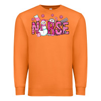 Carrot nurse pink christmas Premium Sweatshirt - OliviaCreatesArt