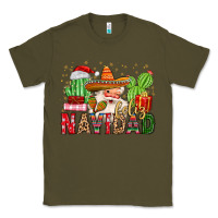 Army Green feliz navidad santa Classic Tee - MaliasSmallBusiness