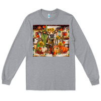 Heather Grey fall heifer cow Long Sleeve Tee - RanaPortraitStore