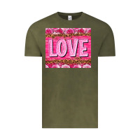 Vintage Olive love valentines day Vintage Tee - NancyCooperArtShop