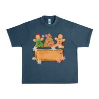 Midnight Navy costom name christmas cookie Urban Heavy Tee - MaliasSmallBusiness