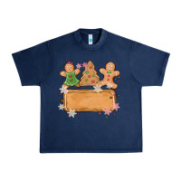 Navy costom name christmas cookie Urban Heavy Tee - MaliasSmallBusiness