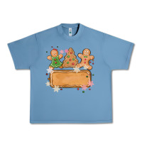 Pebble Blue costom name christmas cookie Urban Heavy Tee - MaliasSmallBusiness