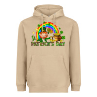 Mushroom St. Patrick's Day Elf with elements Heavyweight Hoodie - HowdyJamesFarm