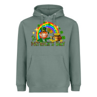 Sage St. Patrick's Day Elf with elements Heavyweight Hoodie - HowdyJamesFarm