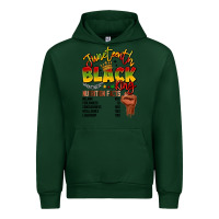 Forest Green juneteenth black king Urban Hoodie - LillyAllenDesigns