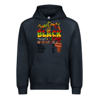 Navy juneteenth black king Urban Hoodie - LillyAllenDesigns