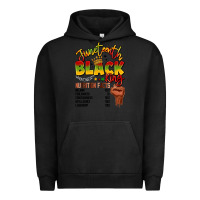Pigment Black juneteenth black king Urban Hoodie - LillyAllenDesigns