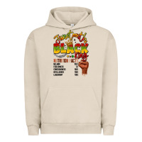 Pigment French Oak juneteenth black king Urban Hoodie - LillyAllenDesigns