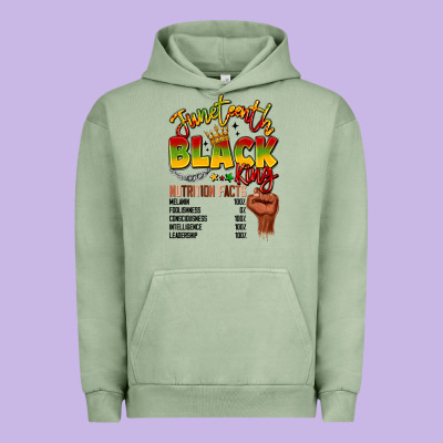 Juneteenth Black King Urban Hoodie Designed By Lillyallendesigns