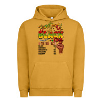 Pigment Peanut Butter juneteenth black king Urban Hoodie - LillyAllenDesigns
