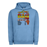 Pigment Pebble Blue juneteenth black king Urban Hoodie - LillyAllenDesigns