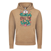 Nurses Call The Shots Vintage Hoodie | Teevron