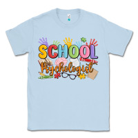 Dusty Blue school psychologist Classic Tee - MaliasSmallBusiness