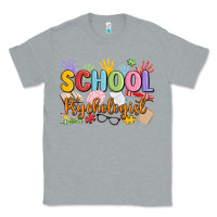 Heather Grey school psychologist Classic Tee - MaliasSmallBusiness