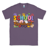 Lavender school psychologist Classic Tee - MaliasSmallBusiness