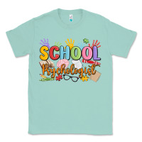 Seafoam school psychologist Classic Tee - MaliasSmallBusiness