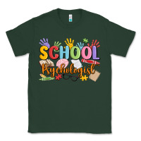Sports Green school psychologist Classic Tee - MaliasSmallBusiness