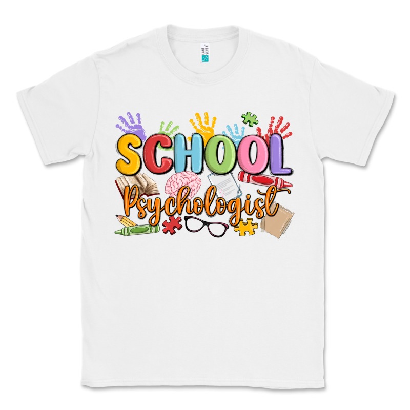 School Psychologist Classic Tee by MaliasSmallBusiness | Teevron