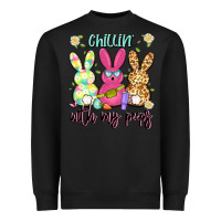 Black chillin' with my peeps Heavyweight Sweatshirt - Artiststas