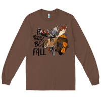 Chestnut It Moose Be Fall Long Sleeve Tee - LillyAllenDesigns
