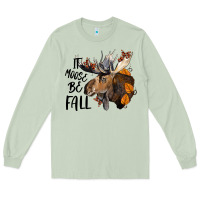 Matcha It Moose Be Fall Long Sleeve Tee - LillyAllenDesigns
