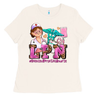 Bone lpn licensed practical nurse Ladies Tee - AdoDesignShop