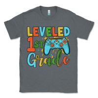 Charcoal Heather leveled 1 st grade Classic Tee - JahusDesignShop