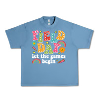 Pebble Blue field day let the games begin Urban Heavy Tee - JahusDesignShop