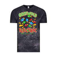 Cloud Black griswold electric christmas vacation Vintage Tee - MaliasSmallBusiness
