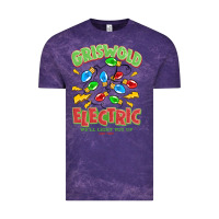 Cloud Purple griswold electric christmas vacation Vintage Tee - MaliasSmallBusiness