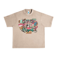 French Oak coffee teach repeat teacher Urban Heavy Tee - NancyCooperArtShop