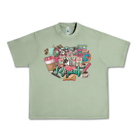 Oil Green coffee teach repeat teacher Urban Heavy Tee - NancyCooperArtShop