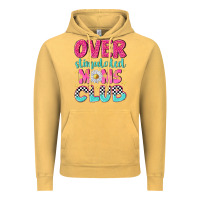 Vintage Mustard over stimulated moms club Vintage Hoodie - NancyCooperArtShop