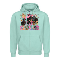 Seafoam Egg crusher Easter Day Zipper Hoodie - HowdyJamesFarm