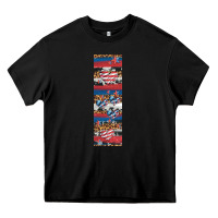 Black usa flag and western patterns  penwraps 1 Heavy Core Tee - Artiststas