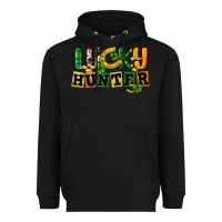 Black Lucky hunter St. Patrick's Day Heavyweight Hoodie - CowGirlArtShop