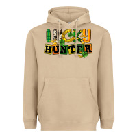 Mushroom Lucky hunter St. Patrick's Day Heavyweight Hoodie - CowGirlArtShop