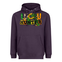 Plum Lucky hunter St. Patrick's Day Heavyweight Hoodie - CowGirlArtShop