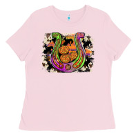 Halloween Horseshoe Ladies Tee | Teevron