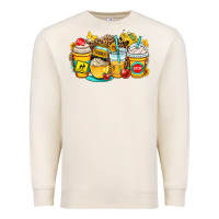 Sandshell school bus coffee cups Premium Sweatshirt - OliviaCreatesArt
