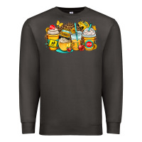 Smoke school bus coffee cups Premium Sweatshirt - OliviaCreatesArt